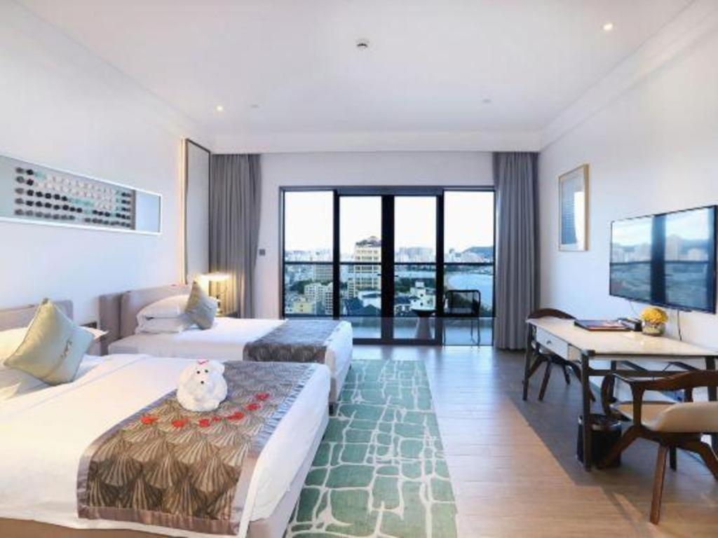 Rock Platinum Sea View Hotel Sanya Exteriör bild